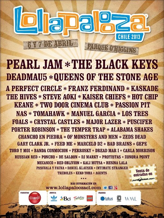 Lollapalooza Chile 2013