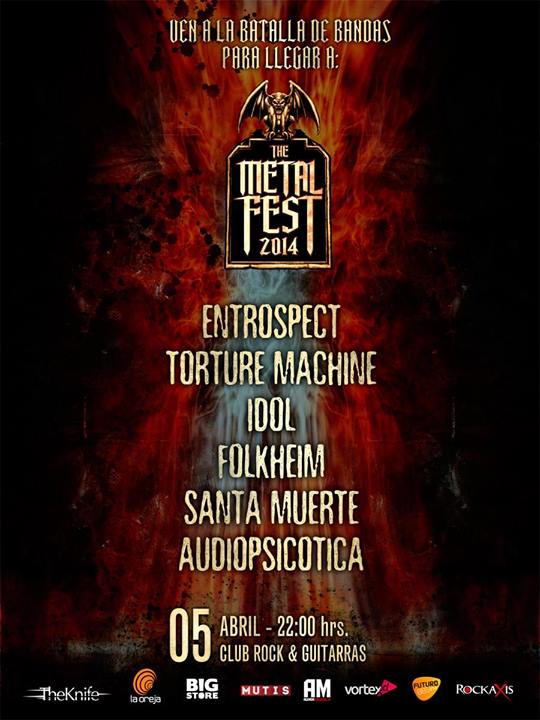 AFICHE BATALLA DE BANDAS