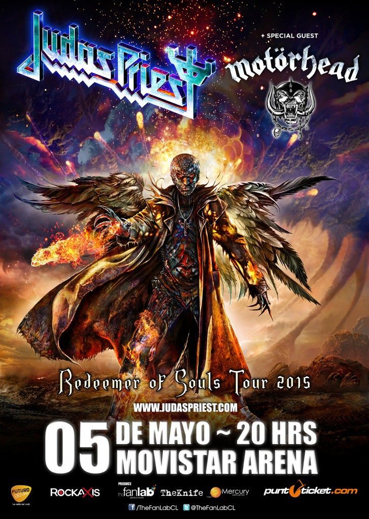 Judas y Motorhead Chile