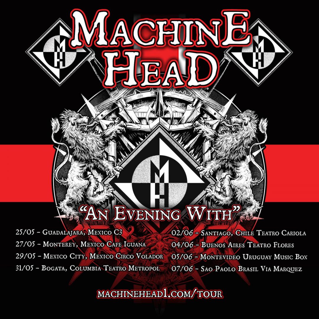 machine head tour latinoamérica