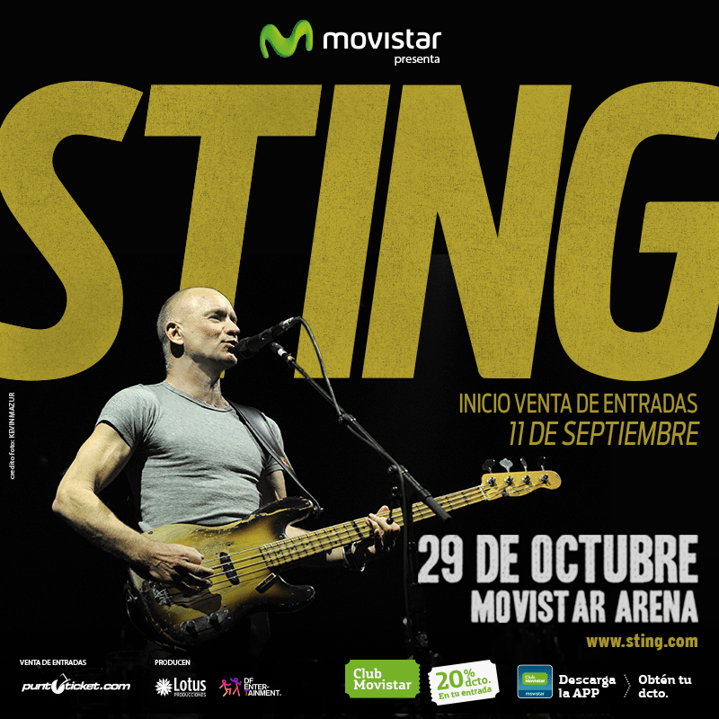 Sting en Chile
