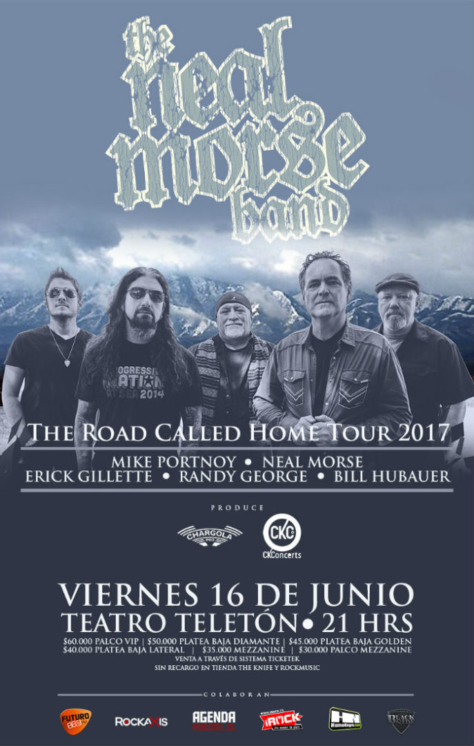 TheNealMorse - Afiche Web Precios 2017 Chile