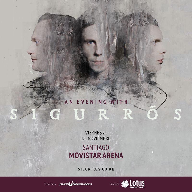 Afiche Sigur Ros Chile 2017