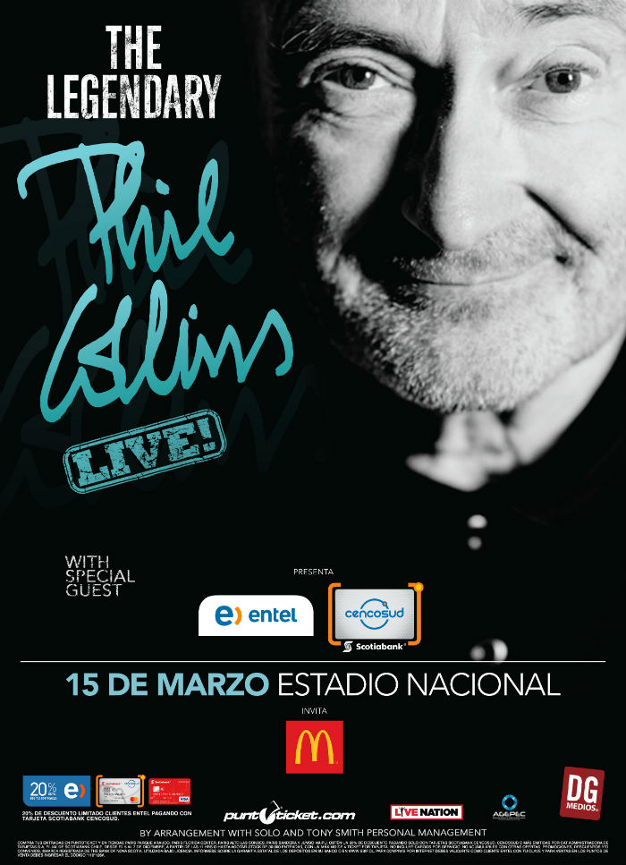 Phil Collins en Chile (2018)