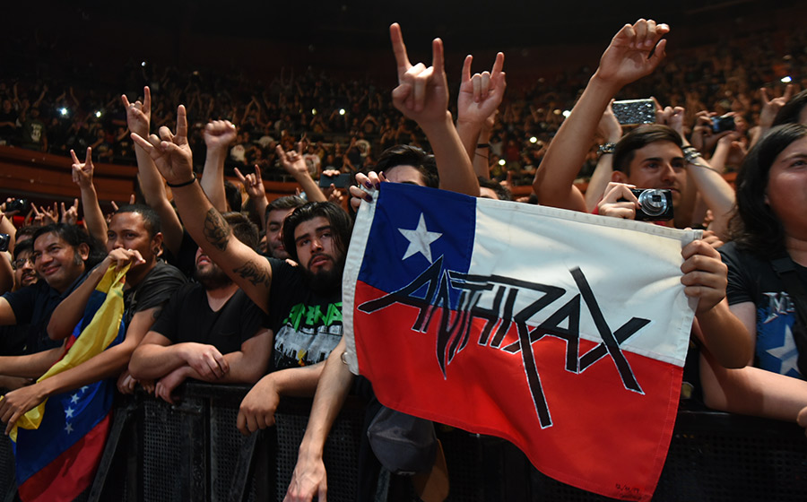 Anthrax en Chile (2017)