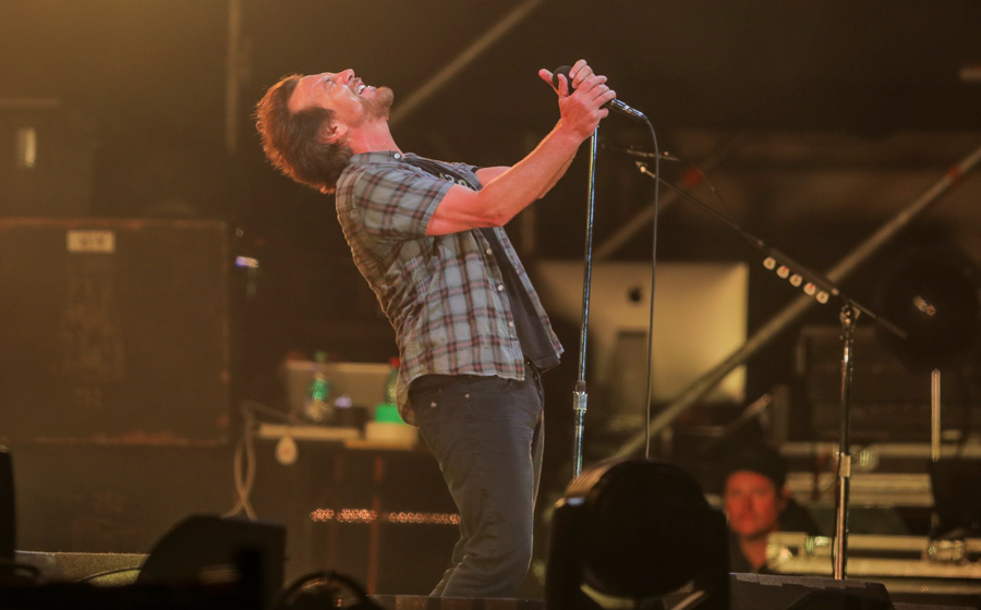 Pearl Jam en Lollapalooza Chile 2018 (por Carlos Müller)
