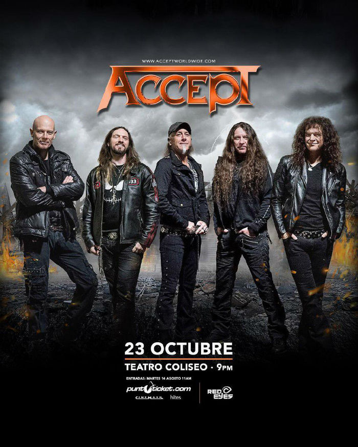Accept en Chile (2018)