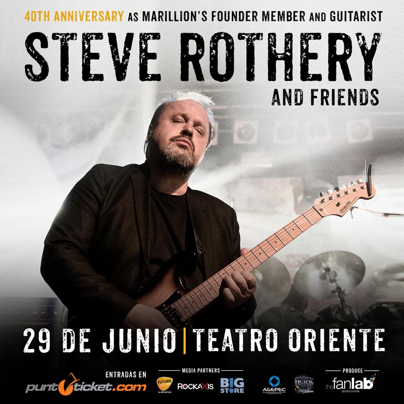 Steve Rothery en Chile (2019)