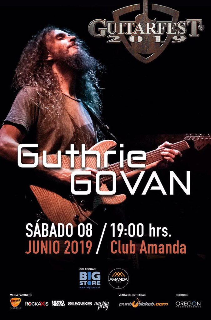 Guthrie Govan en Chile (2019)