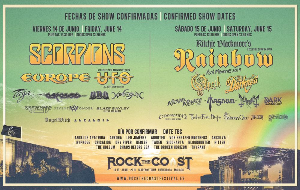 Crisálida en Rock The Coast 2019