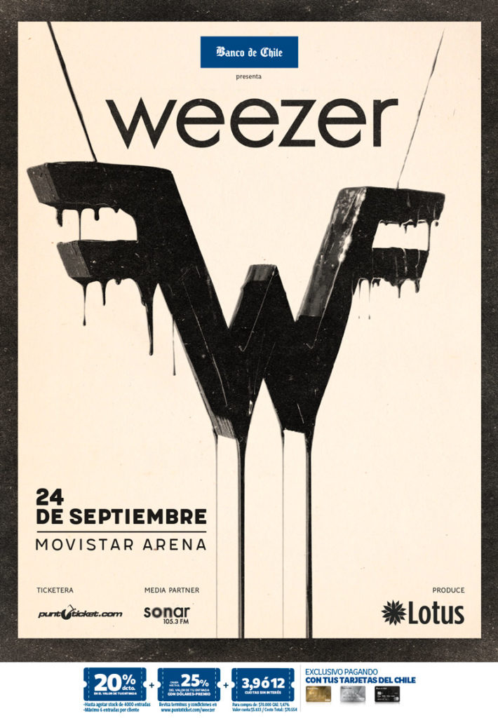 Weezer en Chile (2019)