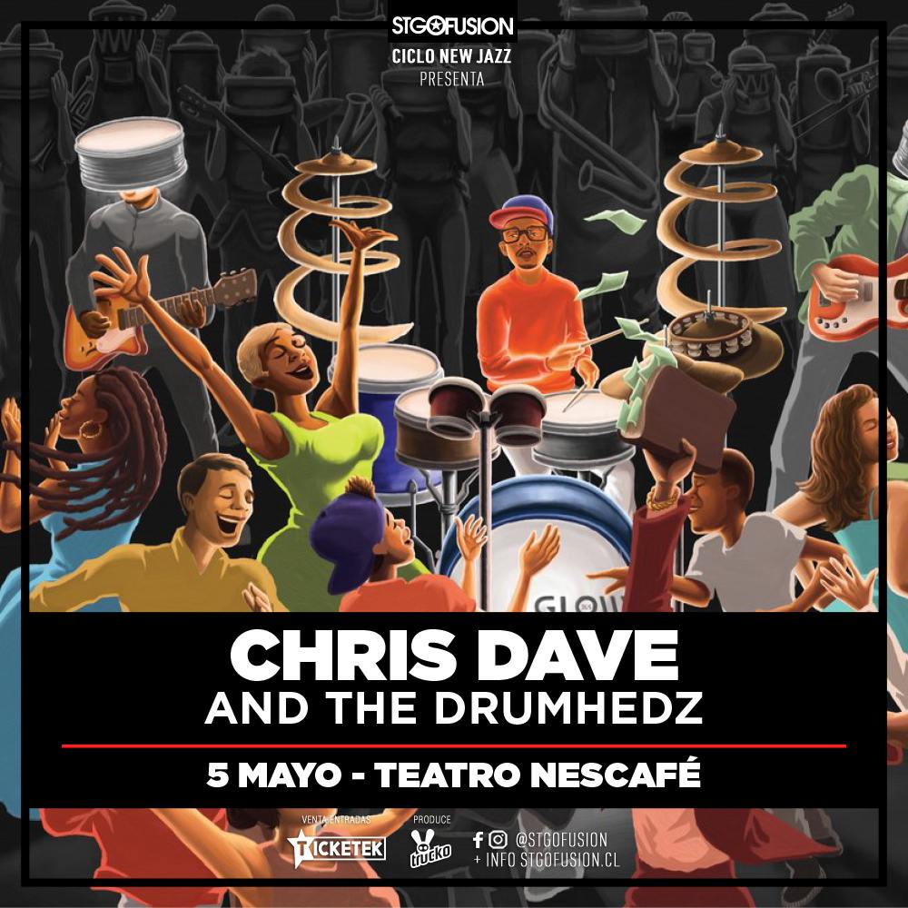 Chris Dave - Ciclo New Jazz Stgo Fusion