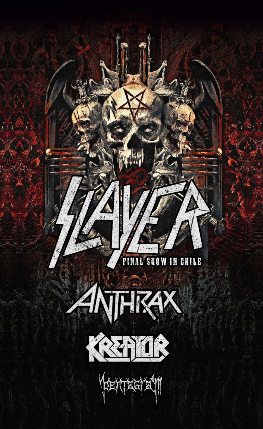 Kreator se suma a Santiago Gets Louder 2019