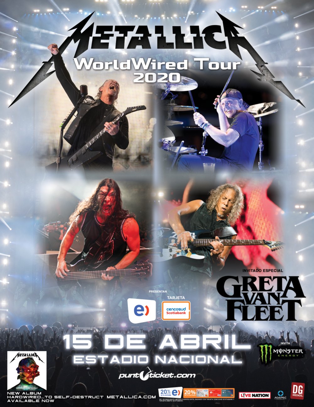 Metallica en Chile (2020)