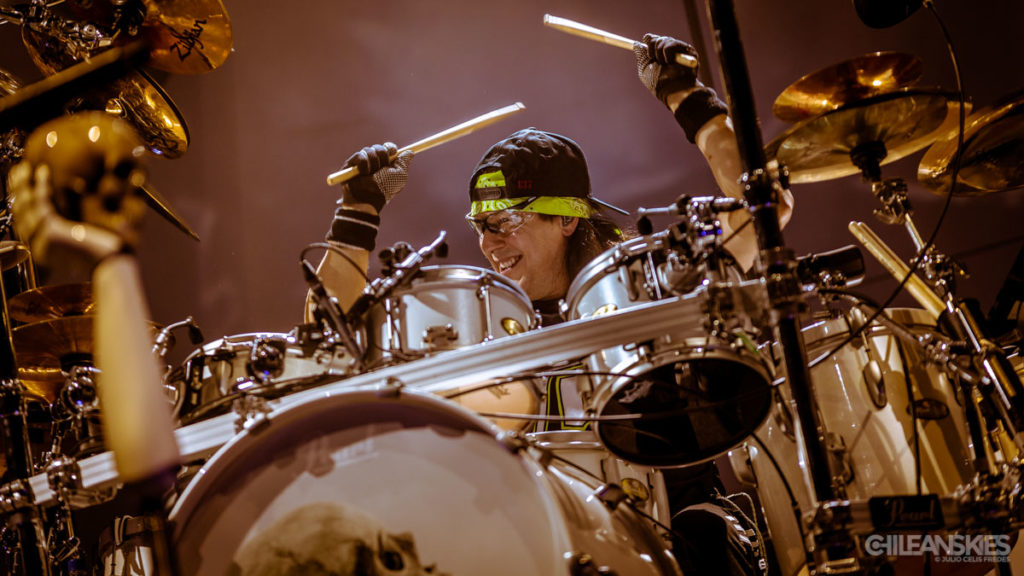 Mike Mangini en Chile (2019)