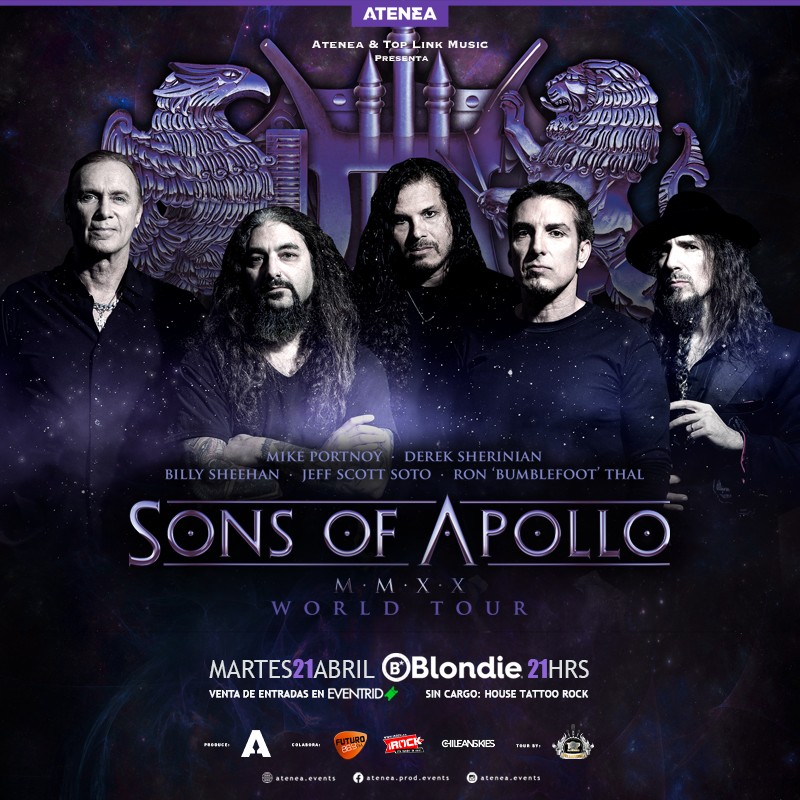 Sons Of Apollo en Chile (2020)