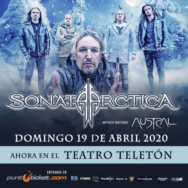 Sonata Arctica Chile 2020 - Teatro Teletón