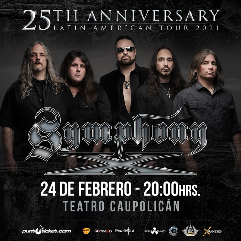 Symphony X en Chile (2021) Reprogramado