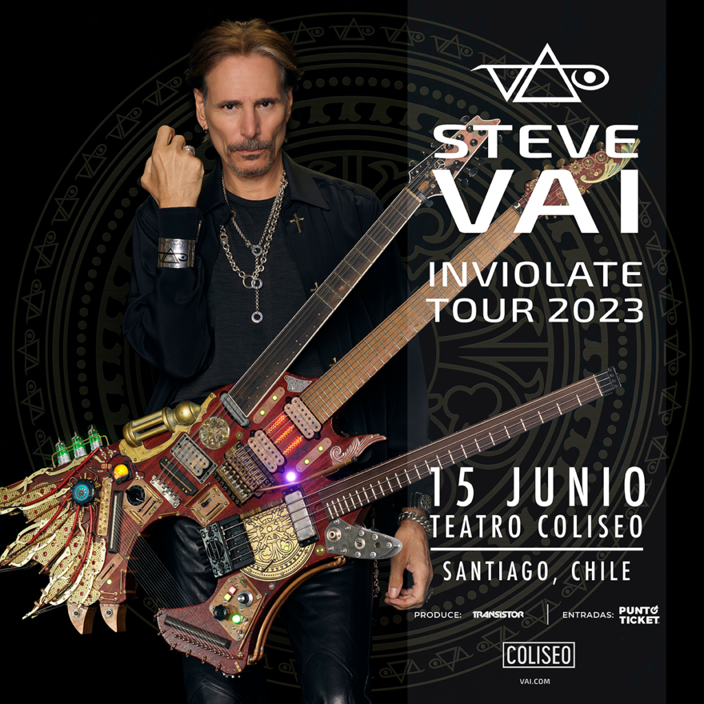 Steve Vai en Chile: Últimas entradas a la venta – Chileanskies